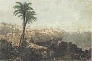 Algiers(General view) Engraving Henri Rousseau